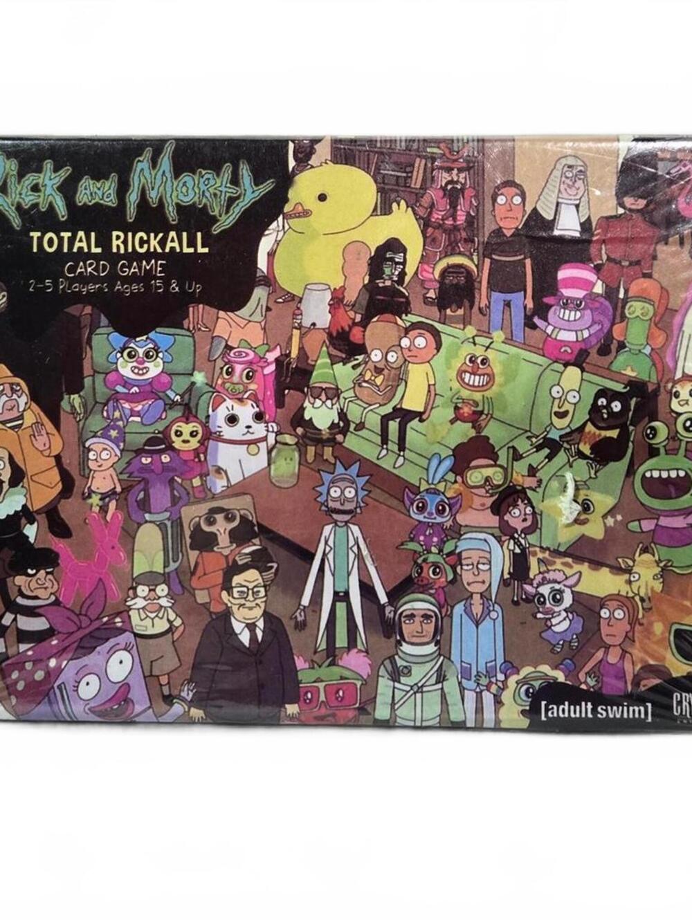 Rick and Morty: Total Rickall Card Game (2–5 Players, 15–30 Minutes) / Sealed